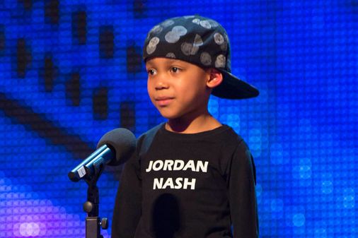 Jordan Nash performing on BGT 2013