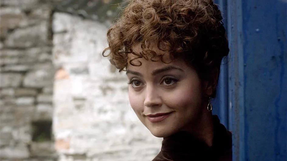 Doctor Who new series 7 pictures: Jenna-Louise Coleman has a perm!