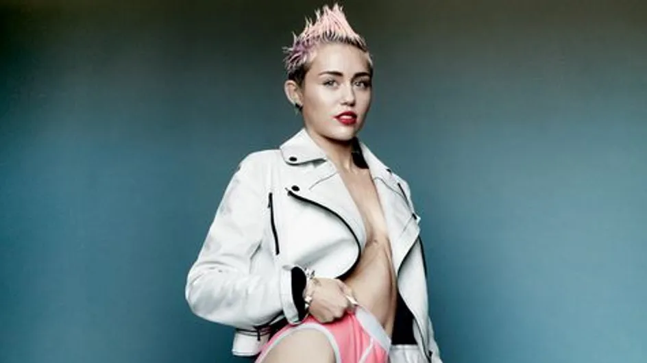 Miley Cyrus : Trash et dénudée pour V Magazine