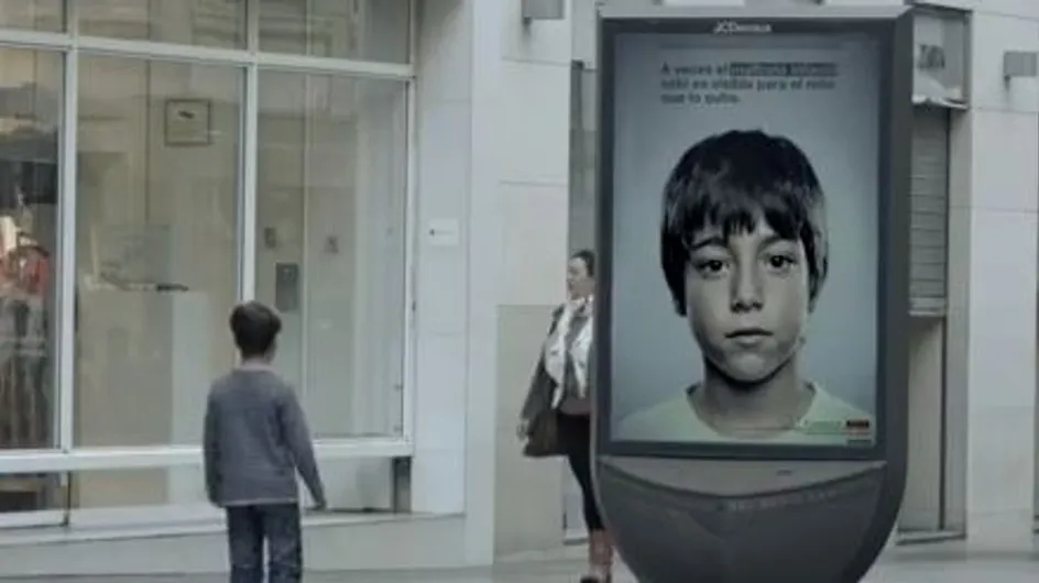 Maltraitance : Une campagne que seuls les enfants peuvent voir... (Vidéo)