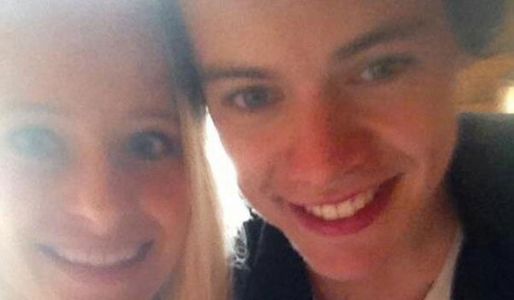 Harry Styles with Camilla Foss
