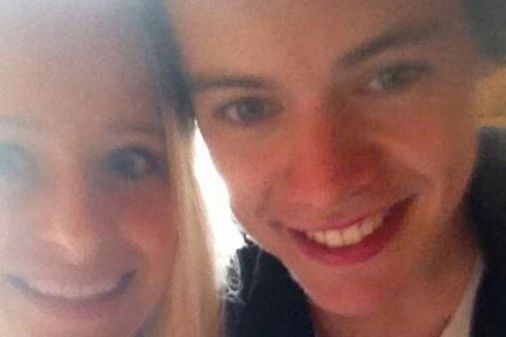 Harry Styles with Camilla Foss