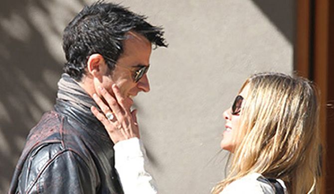 Jennifer Aniston and Justin Theroux