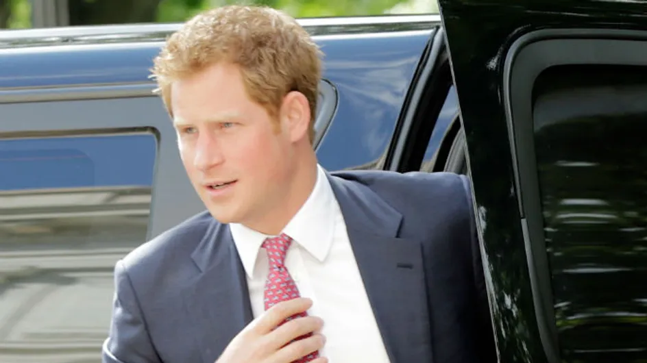 Prince Harry's girlfriend Cressida nowhere to be seen as he's greeted by screaming fans in US