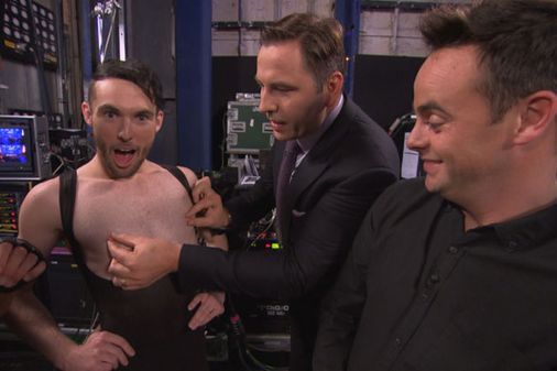 David Walliams getting cheeky on BGT 2013