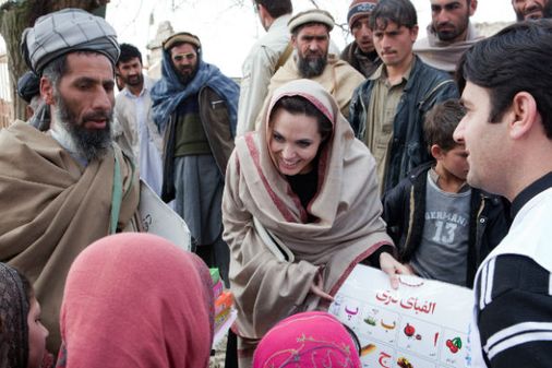 Angelina Jolie in Afghanistan