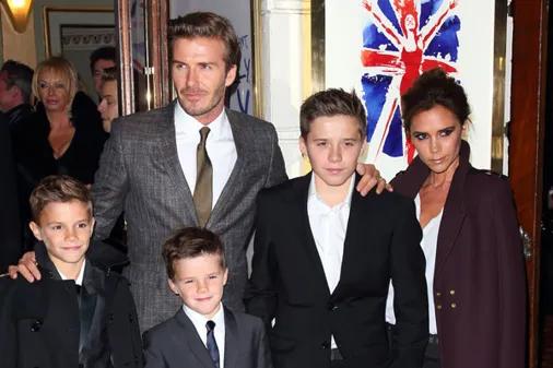 The Beckham family