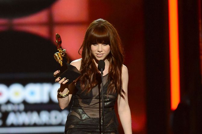 Carly Rae Jepson at the Billboards