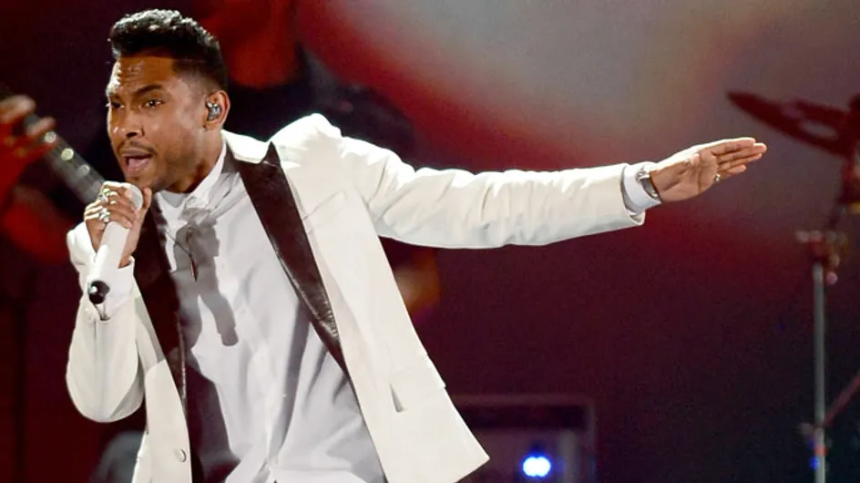 Billboard Awards 2013 video: Miguel lands on fan's head as stage jump goes wrong