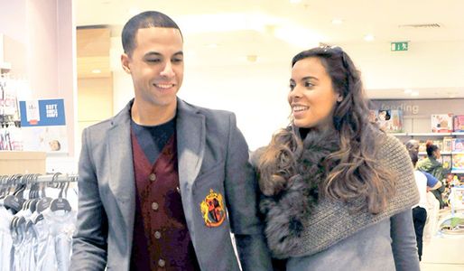 Marvin and Rochelle Humes