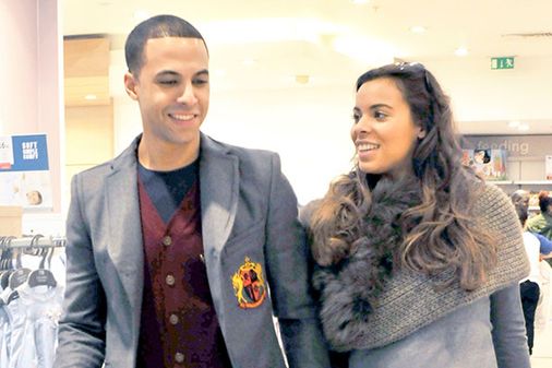 Marvin and Rochelle Humes