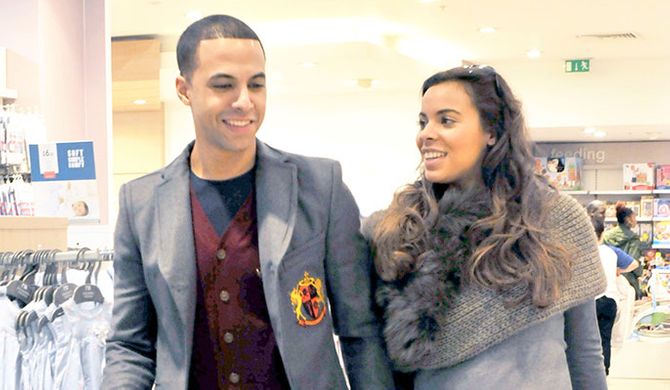 Marvin and Rochelle Humes