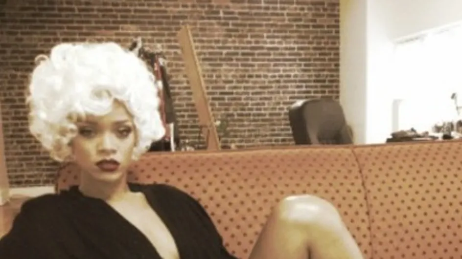 Rihanna : Elle joue les Marilyn Monroe (Photos)