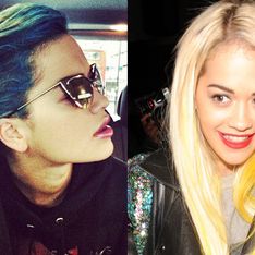Rita Ora hair: Singer dyes her blue hair yellow!