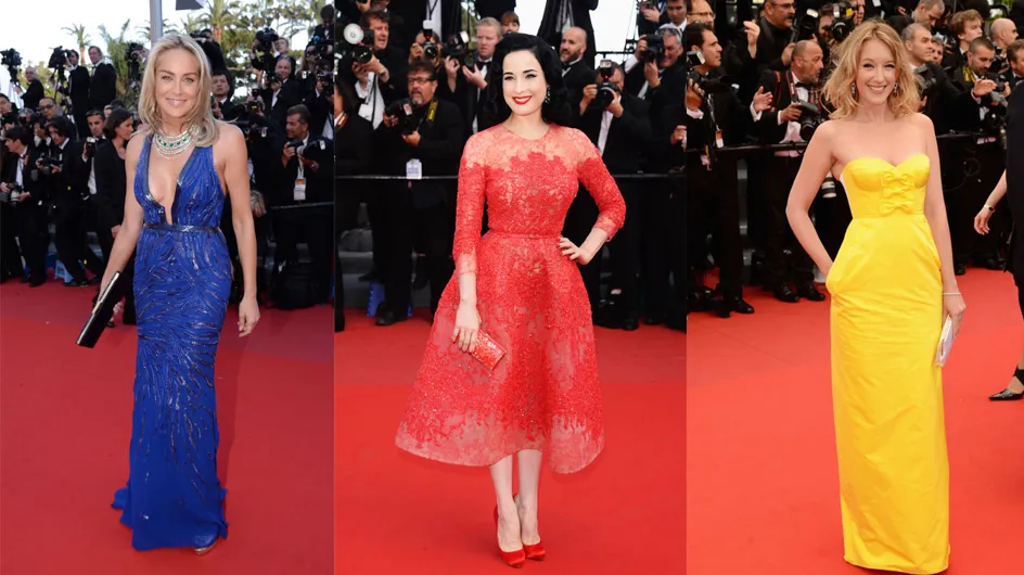 Festival de Cannes 2013 : Les plus belles robes ultra colorées des stars (Photos)