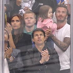David Beckham et sa fille Harper : Attendrissants lors d'un match de hockey (Photos et Vidéo)