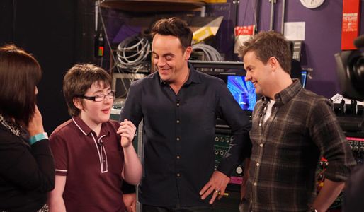 Jack Carroll with Ant and Dec