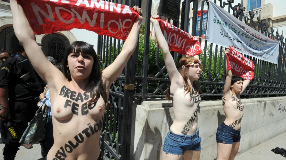 Tunisie : Trois Femen et des journalistes français arrêtés
