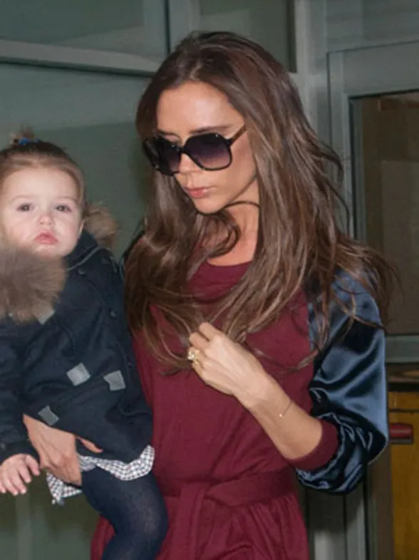 Victoria Beckham won't allow "tomboy" Harper see her applying make-up