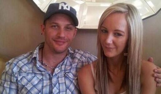 Tom Hardy with Kaleigh Duff