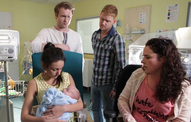Tina continues to bond with baby Jake