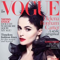 Helena Bonham Carter, belle et élégante en couverture de Vogue