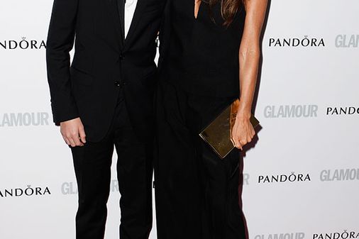 Victoria and Brooklyn Beckham