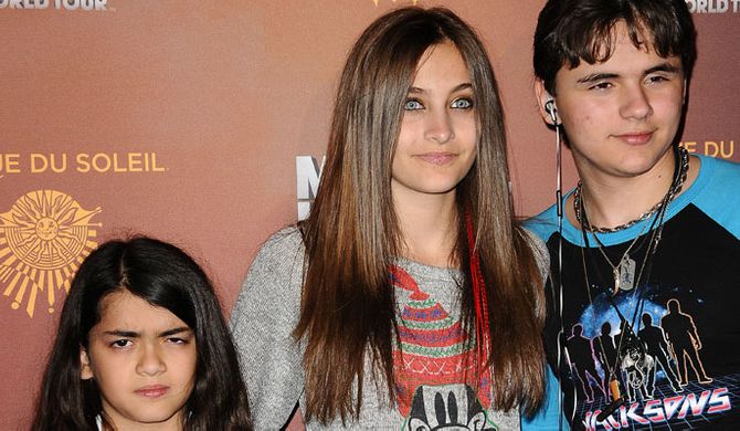 Blanket, Paris and Prince Michael Jackson