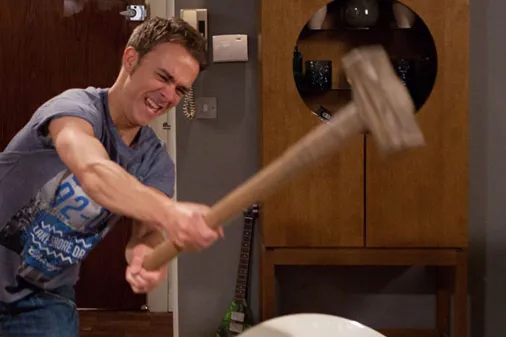David 's anger is unleashed