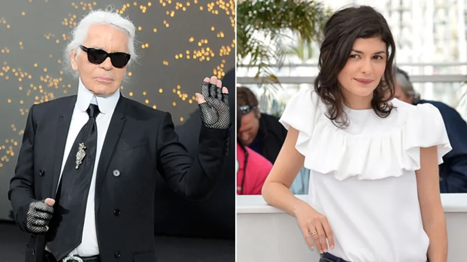 Karl Lagerfeld : ''Audrey Tautou n’a pas de style au naturel''