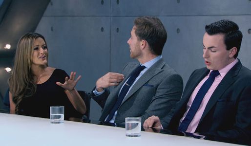 Natalie, Kurt and Alex in the boardroom