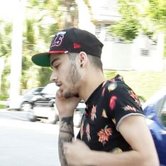 PHOTO: 1D's Louis Tomlinson and Zayn Malik snapped with odd roll-ups