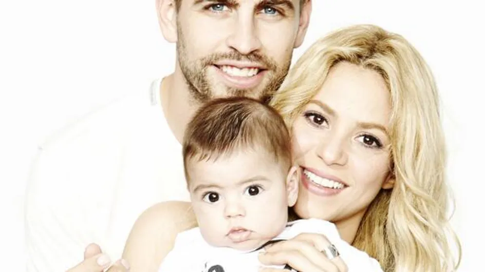 Shakira, Milan et Gerard Piqué : Réunis pour un portrait de famille (Photos)