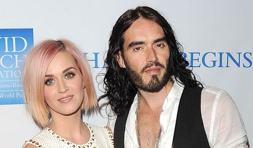 Katy Perry and Russell Brand