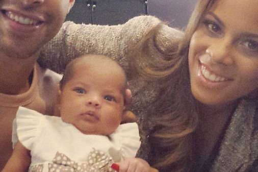 Marvin, Rochelle and baby Alaia-Mai