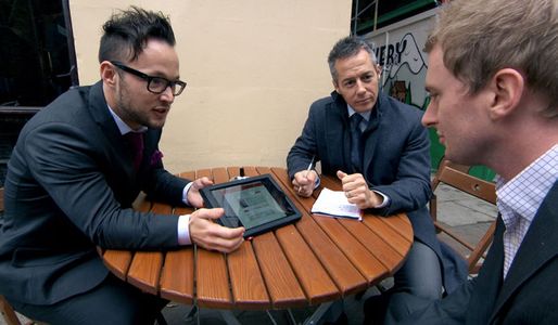 Team Evolve do their market research