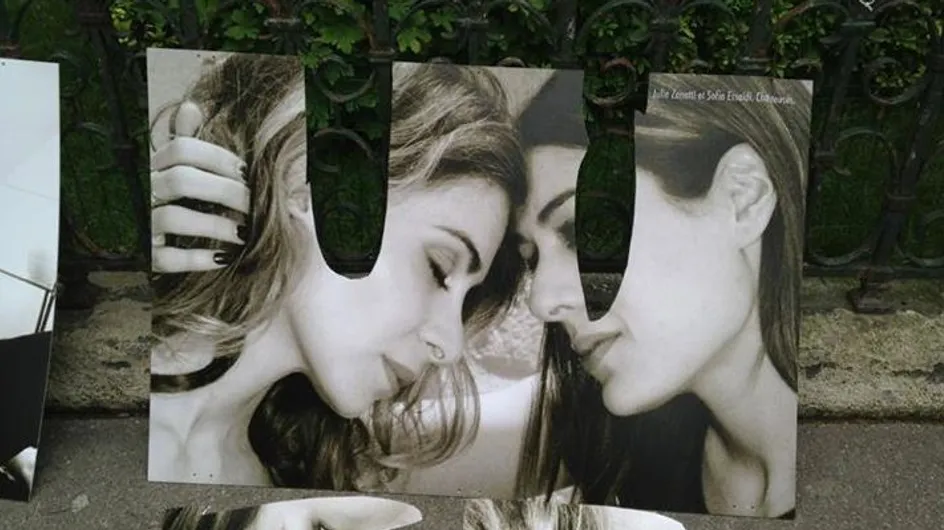 Paris : Une expo contre l’homophobie doublement vandalisée (Photos)