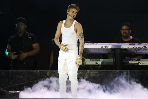 Justin Bieber on tour