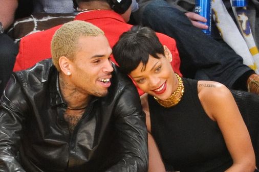 Chris Brown and Rihanna