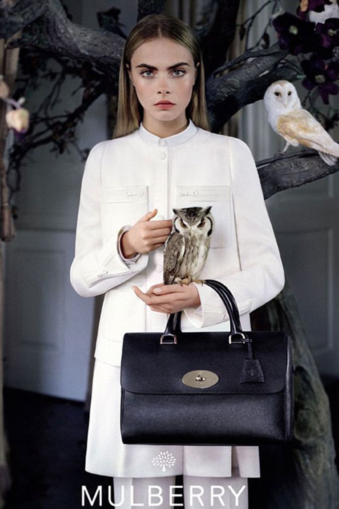 Cara Delevingne first-look Mulberry campaign pics