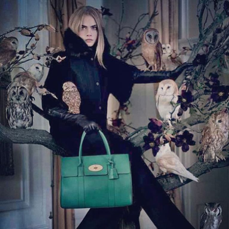 Cara Delevingne first-look Mulberry campaign pics
