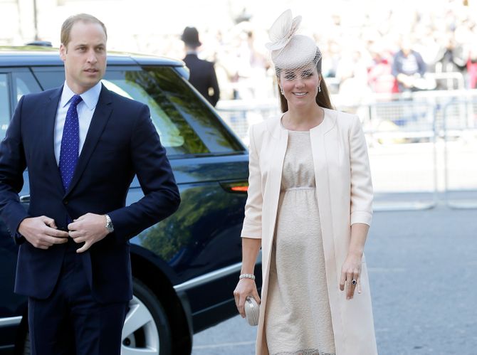 El principe Guillermo y Kate Middleton