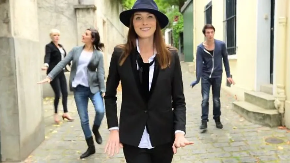 Carla Bruni-Sarkozy : Son amusant clip du « Pingouin » (Vidéo)