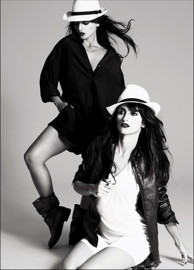 Mónica y Penélope Cruz