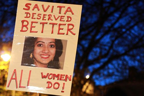 The death of Savita has divided Ireland