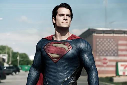 Henry Cavill in Man Of Steel