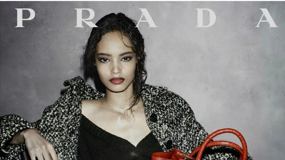 New model alert! Malaika Firth is the face of Prada's new AW13 campaign