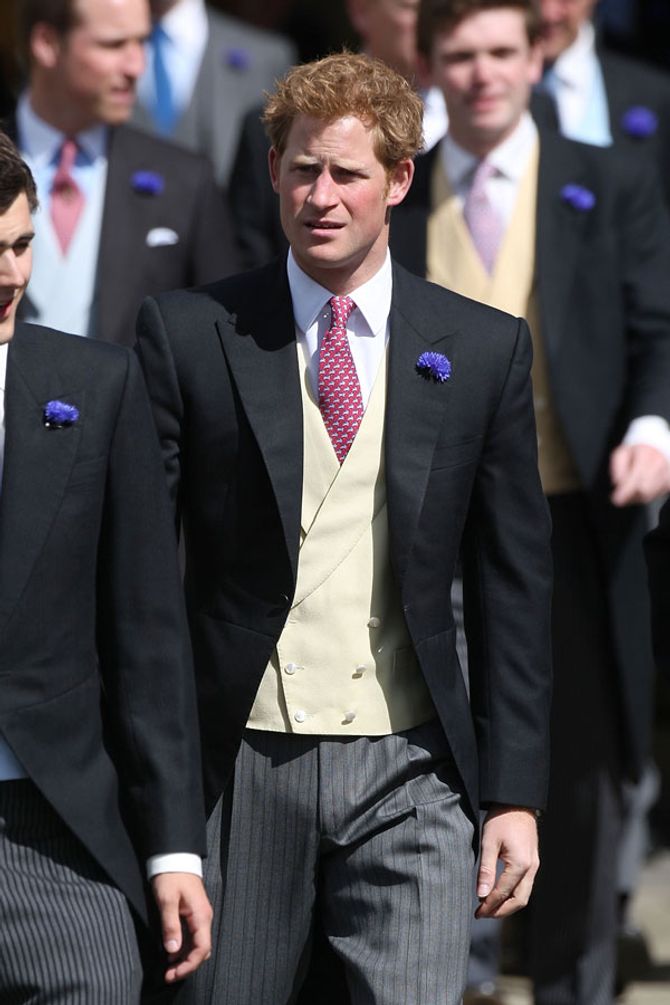 Prince Harry at the wedding