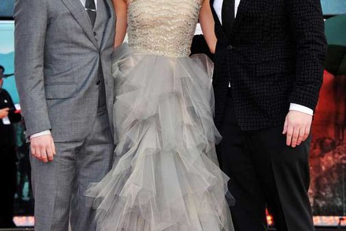 Emma Watson at the Harry Potter premiere