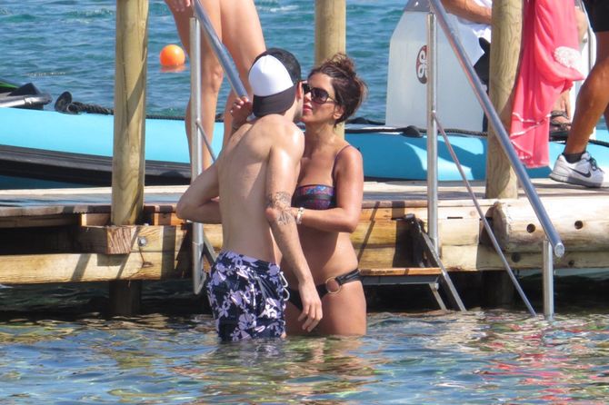 Cesc Fábregas y su novia Daniella